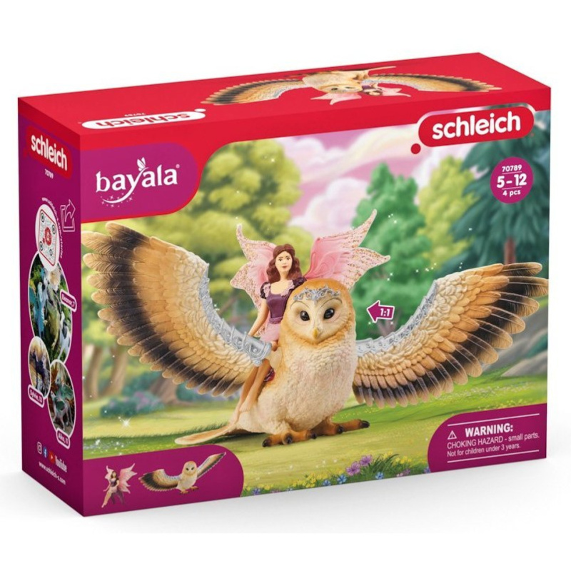 Schleich Víla na letící sově