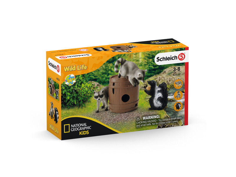 Schleich 42532/42596 lesní zvířátka hledají oříšek