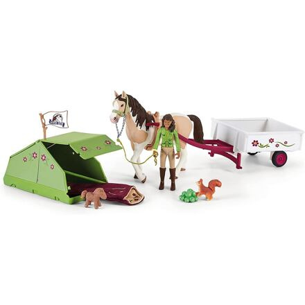 Schleich HORSE CLUB Sarah – sada na kempingový výlet