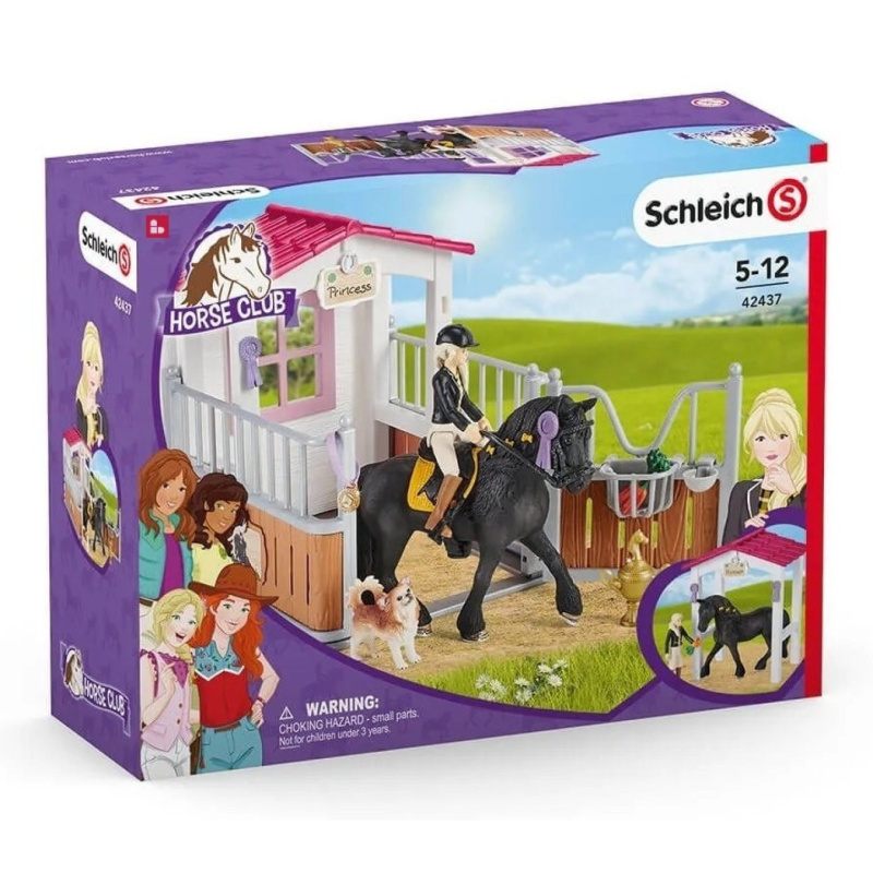 Schleich - Jezdecký klub, Stáj s koněm Tori + Princess