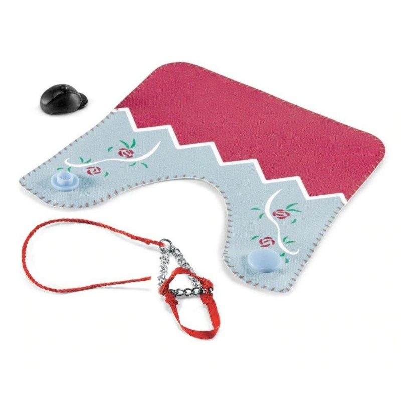 Schleich - Koňský postroj, Deka a ohlávka Hannah a Cayenne