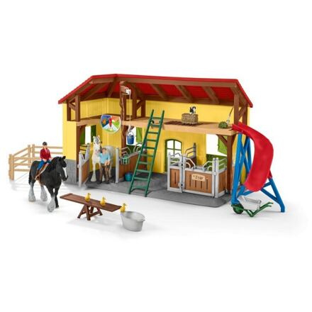Schleich - Farma, Stáj pro koně s příslušenstvím