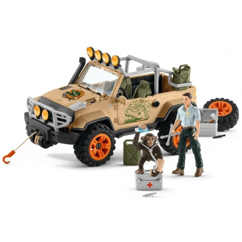 Schleich 42410 4 x 4 terénní auto s navijákem