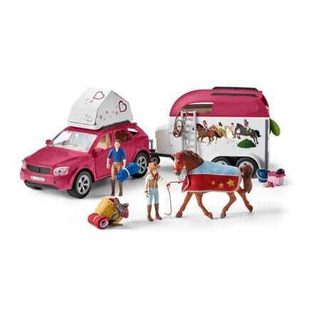 Schleich - Jezdecký klub, Dobrodružství s autem a přívěsem na koně