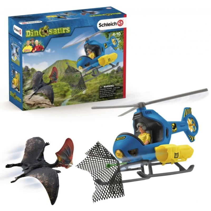 Schleich - Dinosaurus set, Letecký útok na dinosaury