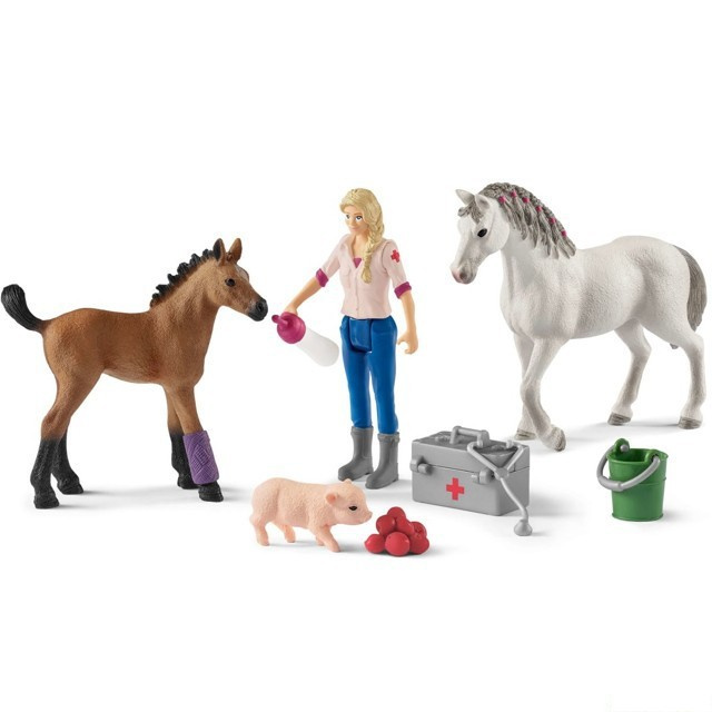 Schleich - Farma, Návštěva lékaře u klisny a hříbě