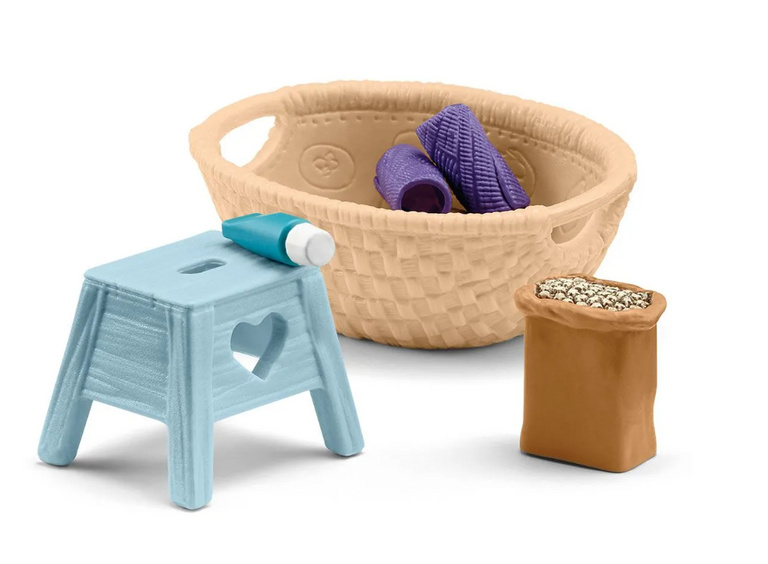 Schleich - Jezdecký klub, Doplňky pro péči o zvířata