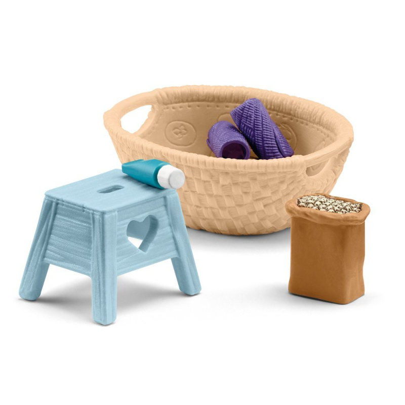 Schleich - Jezdecký klub, Doplňky pro péči o zvířata