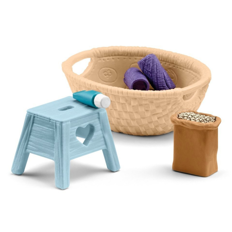 Schleich - Jezdecký klub, Doplňky pro péči o zvířata