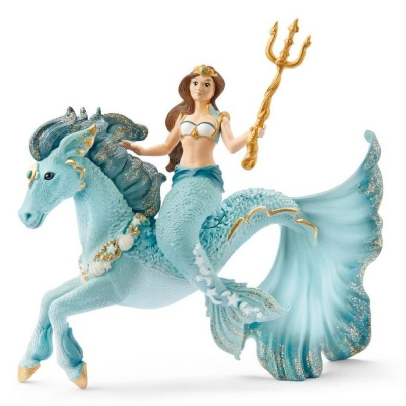 Schleich - Bayala, Mořská panna Eyela na podvodním jednorožci