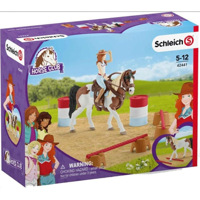 Schleich - Jezdecký klub, Hannah a sada pro westernové ježdění