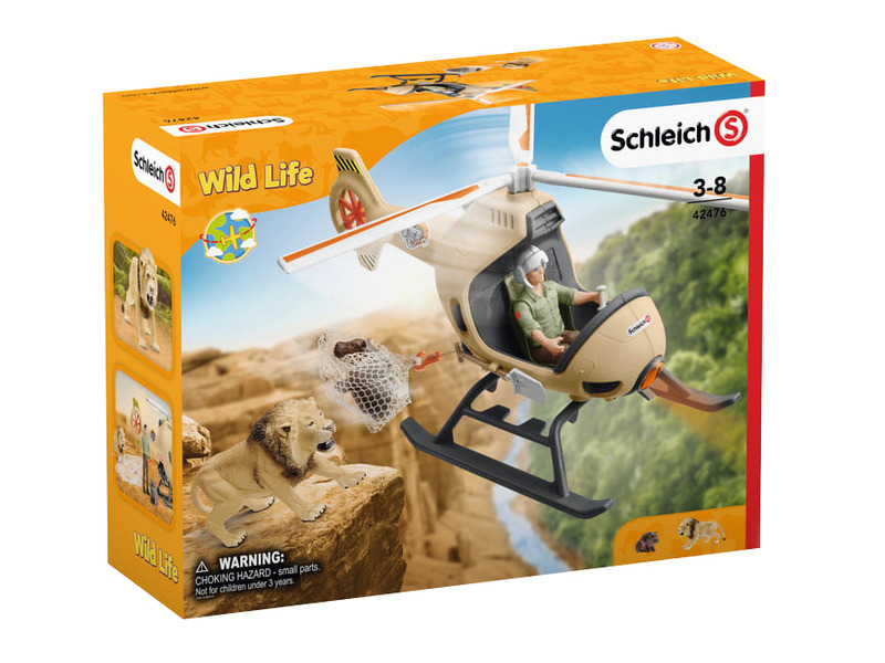 Schleich 42476 Záchranný vrtulník pro zvířata
