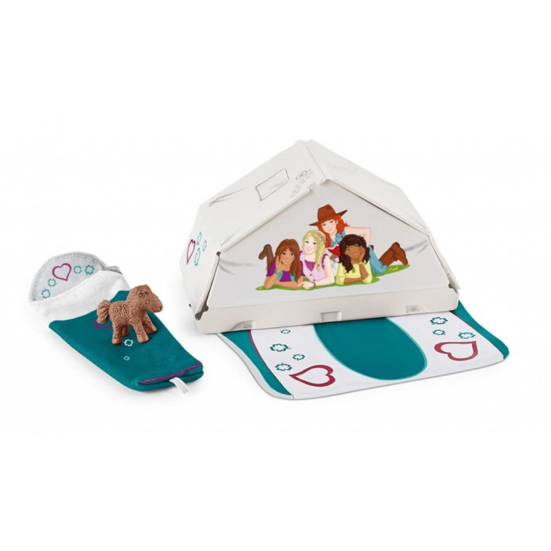 Schleich - Jezdecký klub, Příslušenství ke kempování