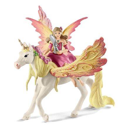 Schleich - Bayala, Elfí víla Feya s Pegasem jednorožcem