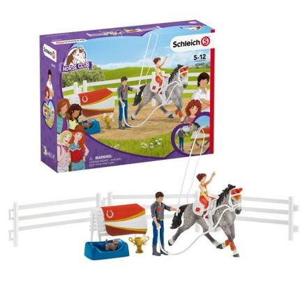 Schleich - Jezdecký klub, Mia a voltižová jezdecká sada