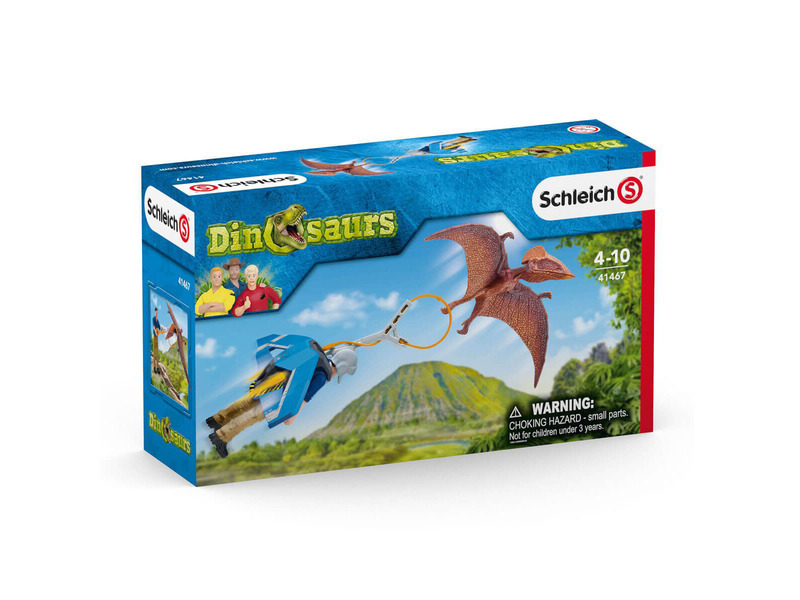 Schleich - Dinosaurus set, Raketový batoh Jetpack k pronásledování
