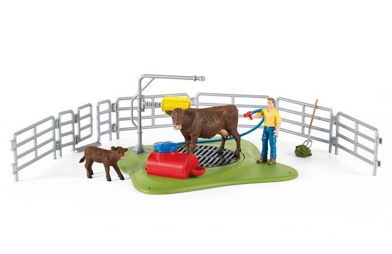Schleich 42529 mycí kout pro dobytek