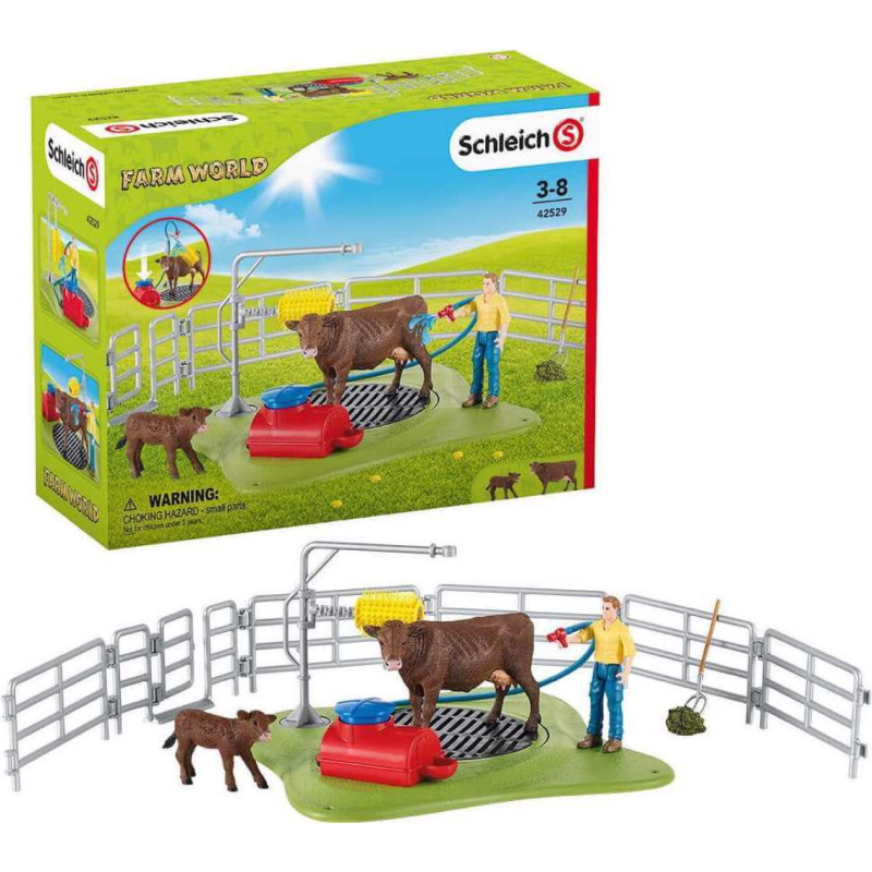 Schleich 42529 mycí kout pro dobytek