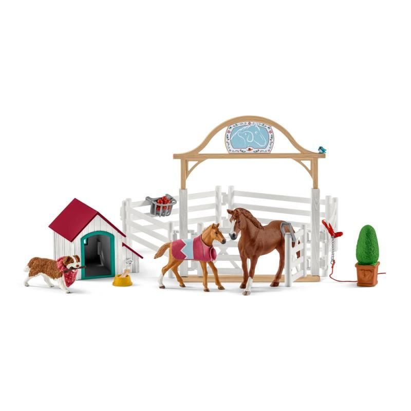 Schleich - Jezdecký klub, Hostující koně Hannah s fenkou Ruby