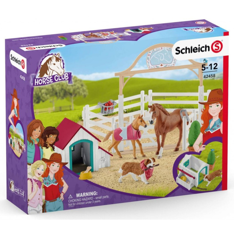 Schleich - Jezdecký klub, Hostující koně Hannah s fenkou Ruby