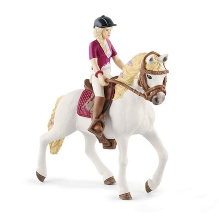 Schleich - Kůň s jezdcem, Blondýna Sofia s pohyblivými klouby
