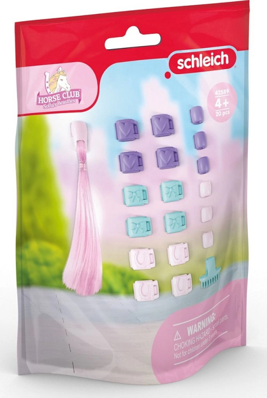 Schleich - Koňský salón, Doplňky do hřívy pro koně