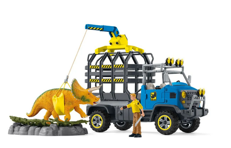 Schleich - Dinosaurus set, Mise - převoz dinosaura