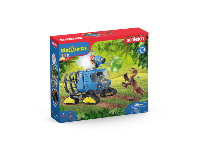 Schleich 42604 Pásové vozidlo na odchyt Dinosaurů