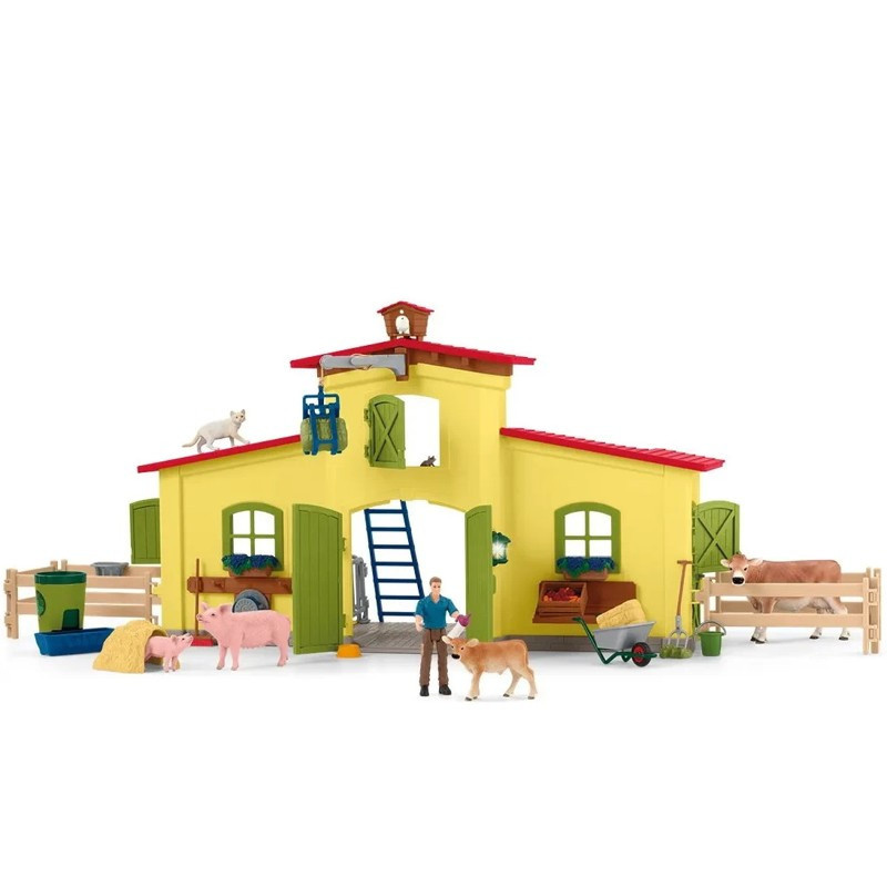 Schleich Velká farma se zvířaty a příslušenstvím