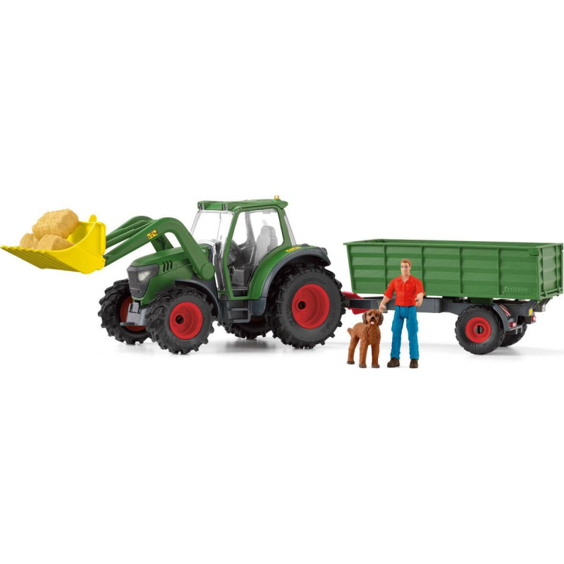 Schleich - Farma, Traktor s přívěsem