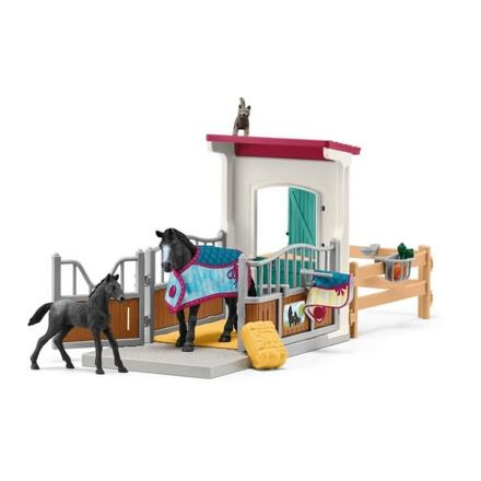 Schleich Box pro koně s klisnou a hříbětem