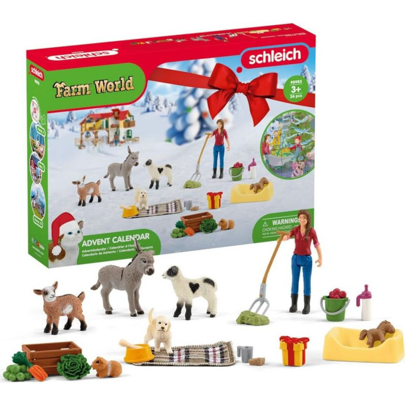 Schleich 98983 Farm World Adventní kalendář 2023