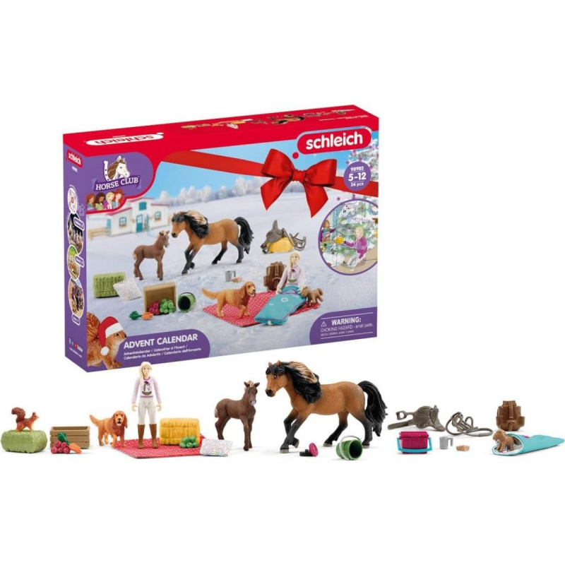 Schleich adventní kalendář 2023 HORSE CLUB