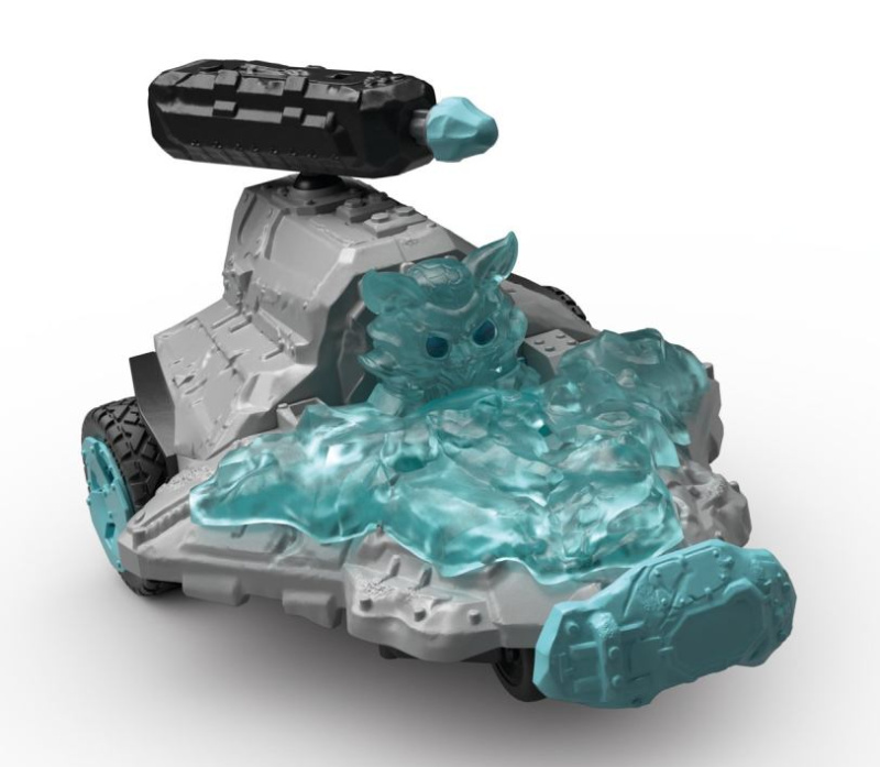 Schleich 42664 Ledové vozidlo na tryskový pohon s mini figurkou MINI CREATURE