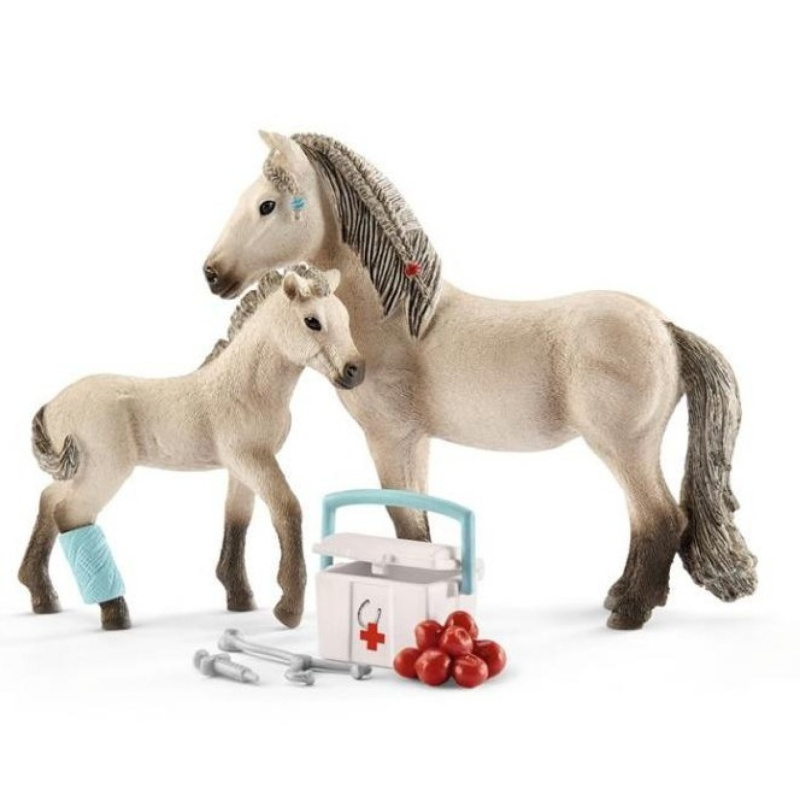 Schleich - Jezdecký klub, Hříbě a islandská klisna