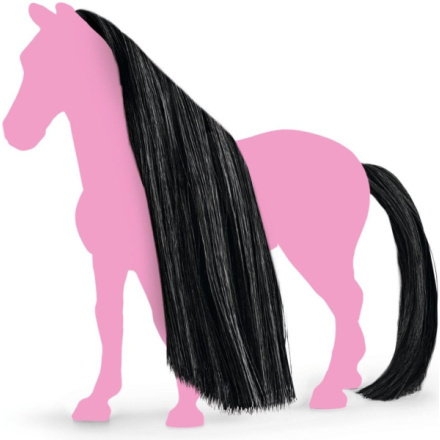 Schleich - Koňský salón, Doplněk ocas a hříva černé
