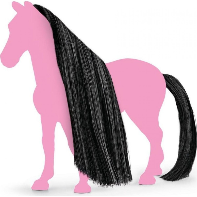 Schleich - Koňský salón, Doplněk ocas a hříva černé