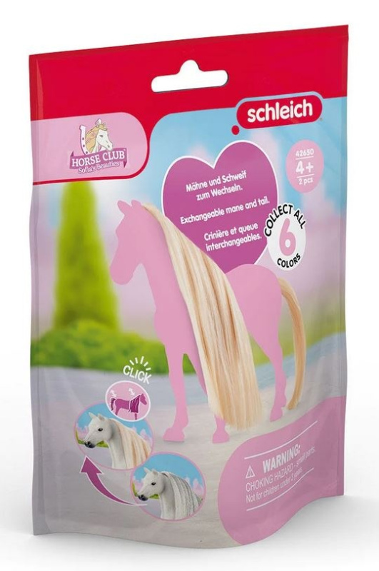 Schleich - Koňský salón, Doplněk ocas a hříva blond