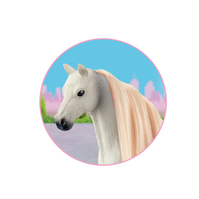 Schleich - Koňský salón, Doplněk ocas a hříva blond