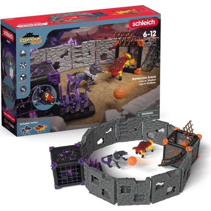 Schleich 42673 Aréna BattleCave Láva x Stín
