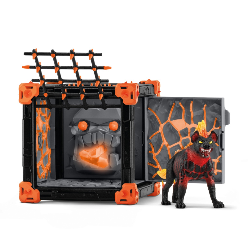Schleich 42674  Aréna BattleCave lávové hyeny