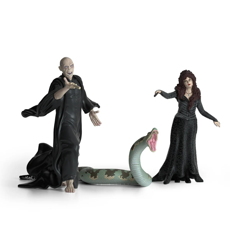Schleich Harry Potter™ Lord Voldemort™, Nagini a Bellatrix Lestrangeová
