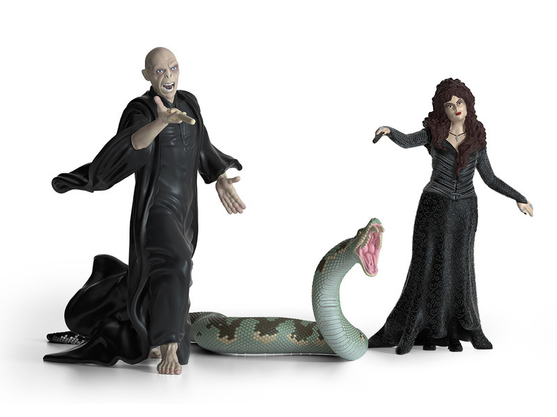 Schleich Harry Potter™ Lord Voldemort™, Nagini a Bellatrix Lestrangeová