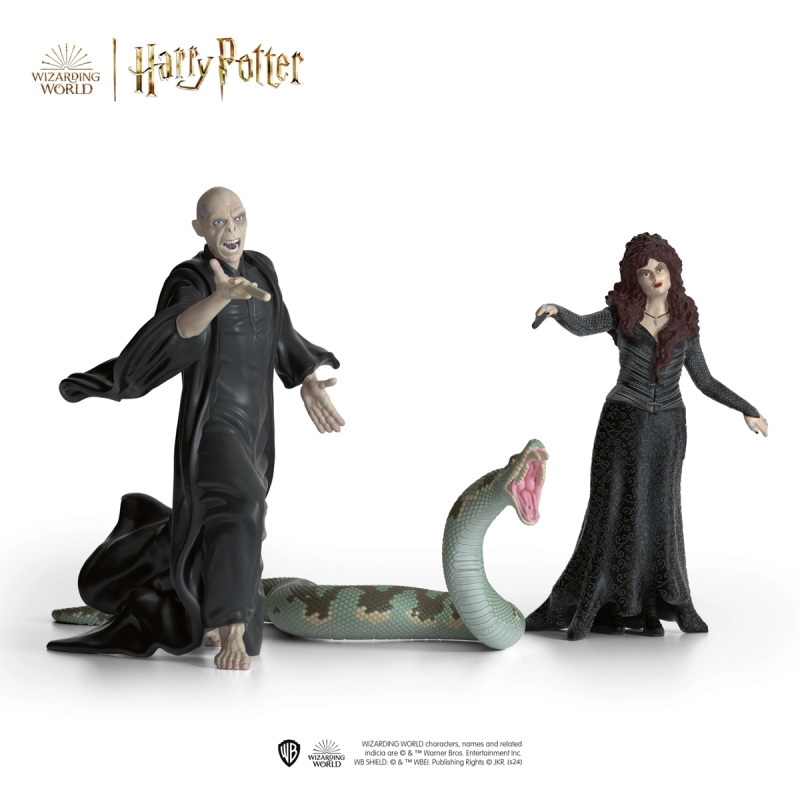Schleich Harry Potter™ Lord Voldemort™, Nagini a Bellatrix Lestrangeová