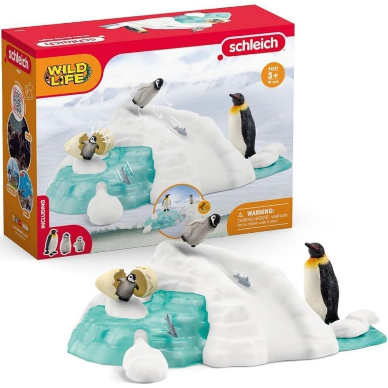 Schleich 42661 Rodinná zábava s tučňáky