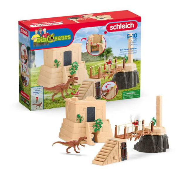 Sada figurek Expedice do chrámu dinosaurů