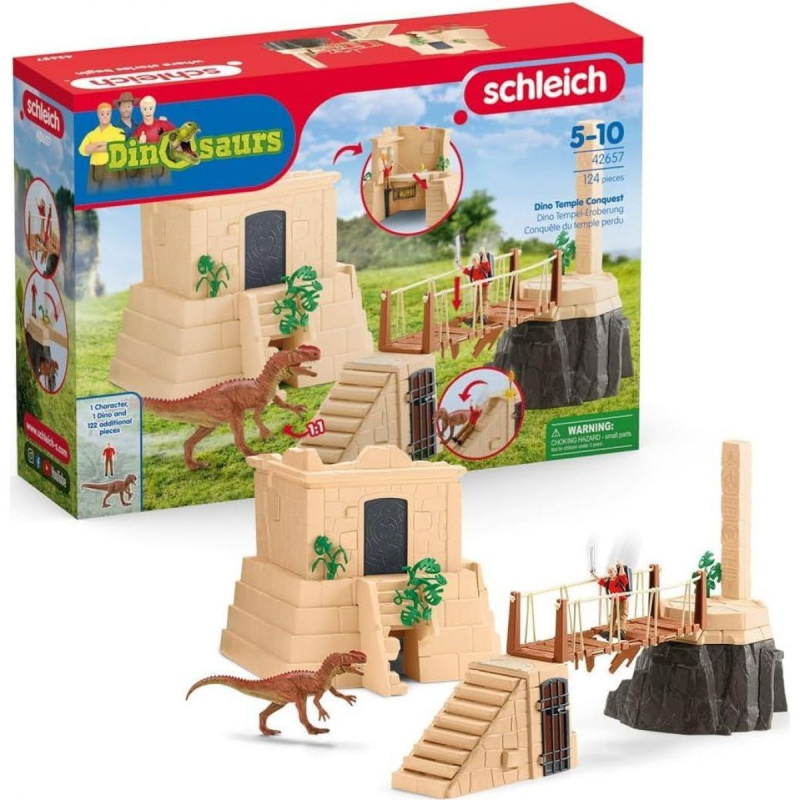 Sada figurek Expedice do chrámu dinosaurů