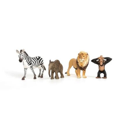 Schleich - Zvířátka set, Startovací Afrika 4ks