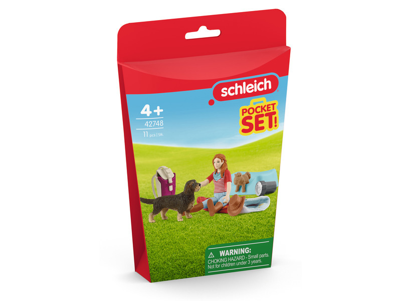 Schleich - Jezdecký klub, Hrací sada Přenocování s Hannah