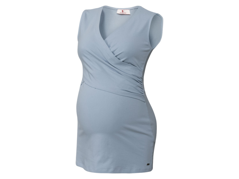 bellybutton Dámské těhotenské triko (44, světle modrá)